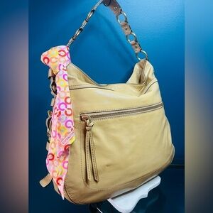 Coach Legacy Editorial Zoe XL Patent Leather Hobo 12736 NWOT